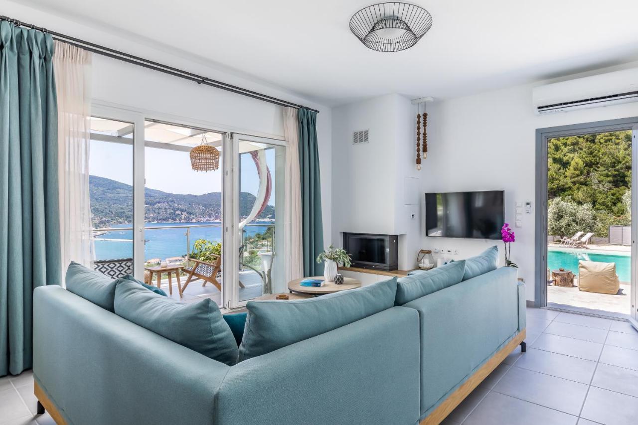Ninemia Villa In Skopelos Extérieur photo