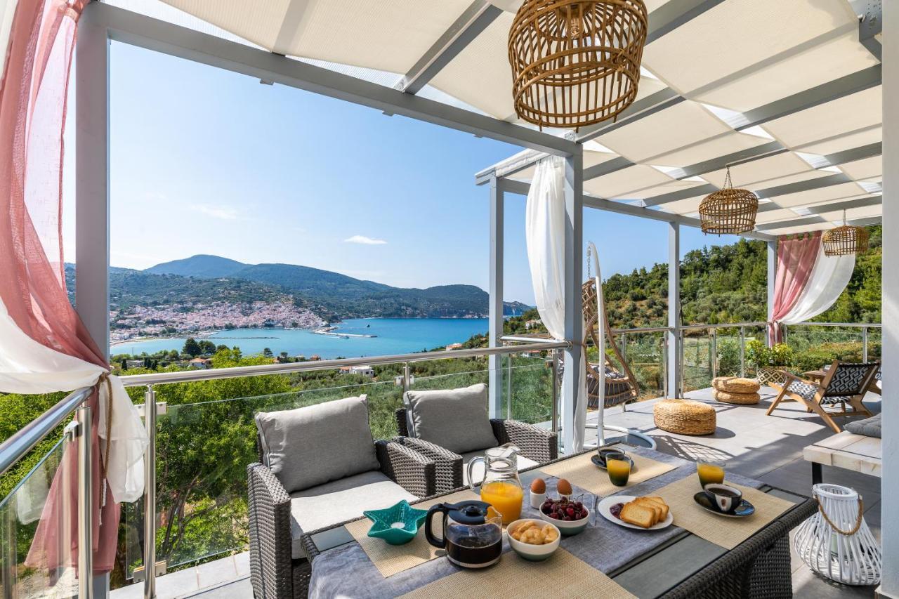 Ninemia Villa In Skopelos Extérieur photo